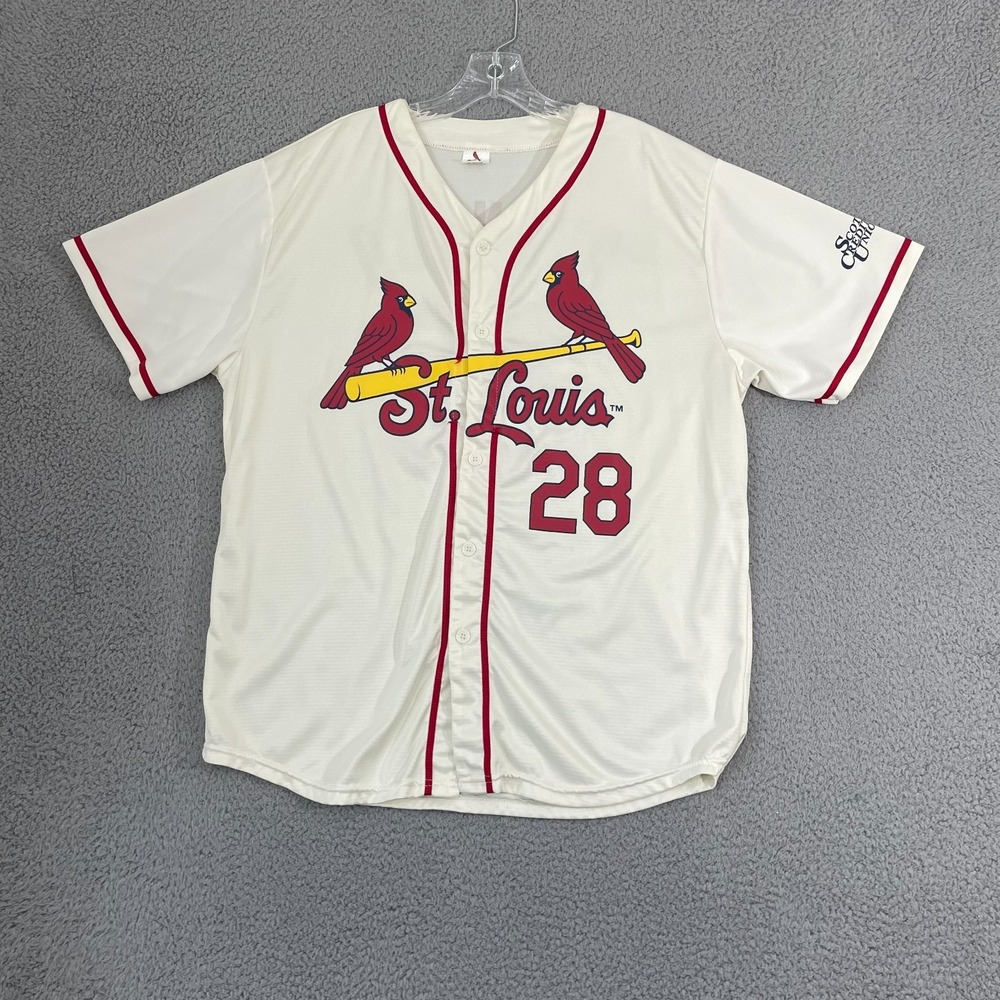 Nolan Arenado St. Louis Cardinals Jersey XL White #28 Stadium Giveaway MLB